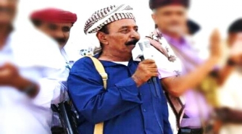 الشيخ "لحمر العولقي" : يؤسفنا ان أسلحة التحالف هي من تقتل أبناء الجنوب وتدمر المنازل في شبوة اليوم 