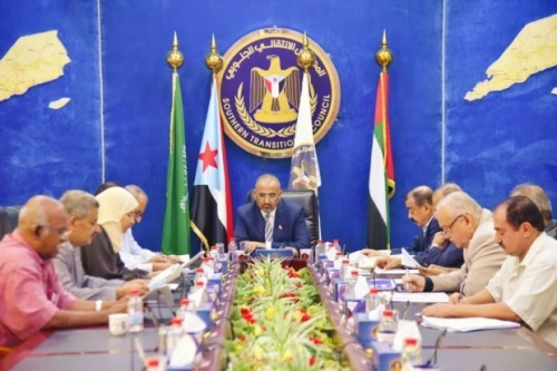 رئاسة الانتقالي تقف أمام خروقات الحكومة اليمنية لاتفاق الرياض