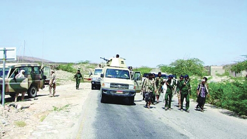 خروج كل القوات للجبهات ولا عودة حاليا للواء الحماية الرئاسية الاول لعدن