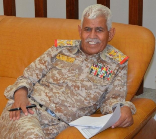 العميد عبد الرحمن الحليلي قائد اللواء 37 مدرع سابقا في المنطقة النفطية في خشعة حضرموت. 