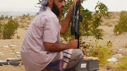 قائد ألوية العمالقة يعزي باستشهاد العقيد سميح جراده وعددا من أبطال العمالقة في عملية اعصار الجنوب بشبوة 