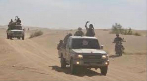 العمالقة الجنوبية تسيطر على منطقة الحنو في بيحان الأعلى و تقصف الحوثيين من ثلاثة محاور