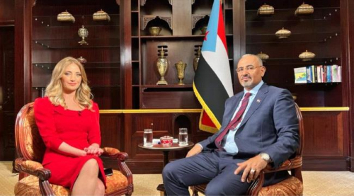 مساء اليوم.. الرئيس الزبيدي يطل بحوار تلفزيون عبر قناة الحدث