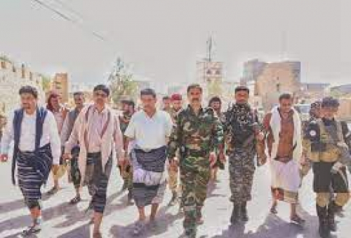 الجبواني والحارثي يدشنان انتشار اللواء الاول قوة دفاع شبوة في بيحان