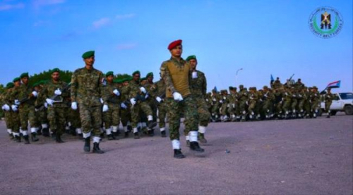 بمعسكر الشهيد أبواليمامة.. تدشين العام التدريبي لحزام لحج