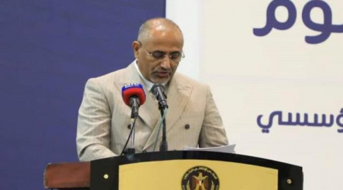 في كلمة قوية للرئيس الزُبيدي: لا سلام إلآ بعودة الدولتين لما قبل 1990