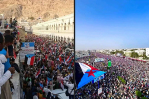 الجنوب في مليونياته وحوار الرياض: رسالة موحدة للشارع والنخب