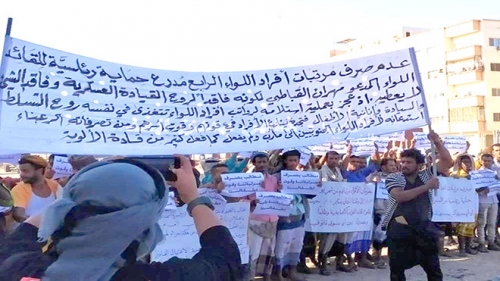 جنود بالحماية الرئاسية يحملون قائد اللواء الرابع مسئولية مجزرة مأرب