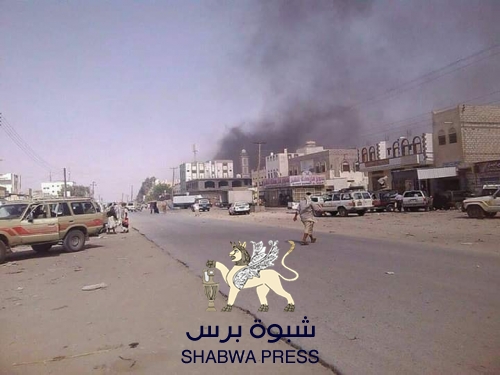 مليشيات الاصلاح تدمر منزل مواطن في عزان بشبوة لرفع علم الجنوب على سطحه