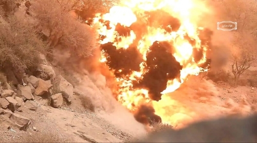 القوات المسلحة الجنوبية تُطهر شمال الضالع من ألغام الحوثي