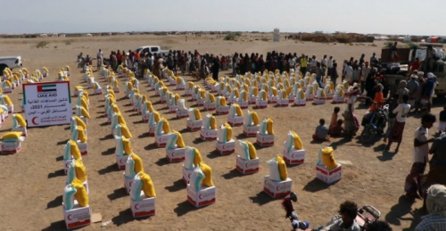 هلال الإمارات يغيث الملهوف ويواسي المسكين في الساحل الغربي