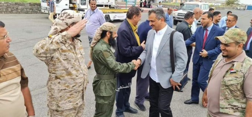 عودة محافظ عدن "لملس" وعدد من قيادات الإنتقالي الجنوبي إلى أرض الوطن