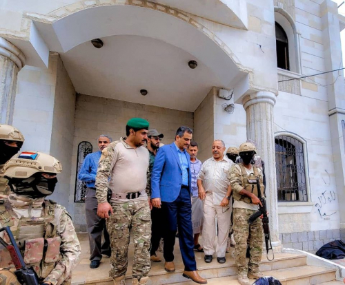المحافظ لملس يطلع على أوضاع «وكالة سبأ للأنباء» بالعاصمة عدن 