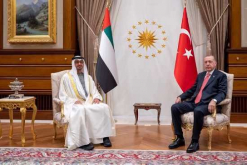 نوايا إماراتية تركية للتعاون بالصناعات الدفاعية