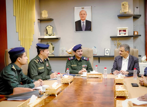 لملس يناقش مع وزير الداخلية إجراءات افتتاح كلية شرطة وقضايا هامة 