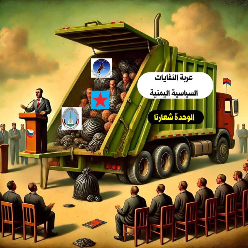 الاحزاب اليمنية مكب للنفايات الفاسدة لاعادة تدويرها في الشرعية بالجنوب