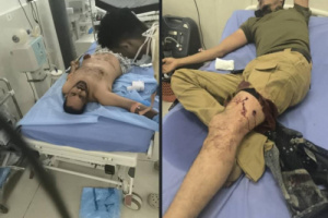 عاجل.. سقوط عشرات الجرحى أمام بوابة معاشيق برصاص آليات الاحتلال اليمني في عدن (صور)