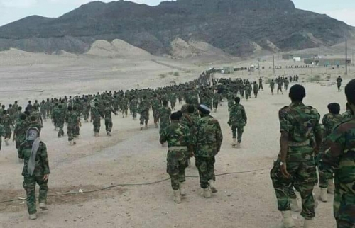 أبين .. الحزام الأمني يرفع الجاهزية القتالية في أحور دفاعاً عن الجنوب