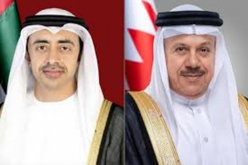 الشيخ عبد الله بن زايد يترأس أعمال اللجنة المشتركة بن الإمارات والبحرين