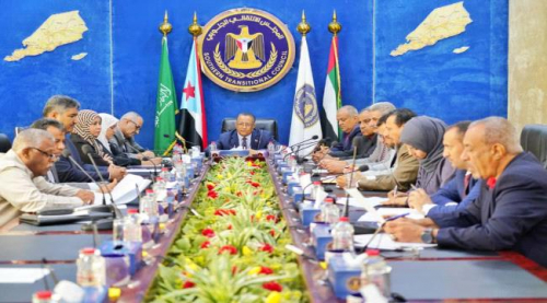 المجلس الانتقالي الجنوبي يناقش مع رجال المال إنقاذ الاقتصاد