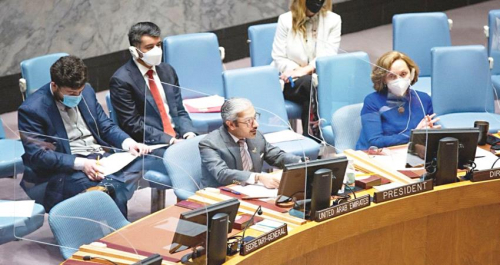 الإمارات: الوساطة الأممية ومبادرات السلام السبيل الوحيد لإنهاء الأزمة في اليمن