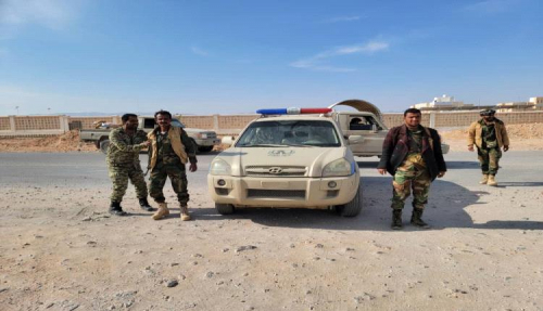قوات الطوارئ للواء الثاني دفاع شبوة تنتشر في مدينة عتق