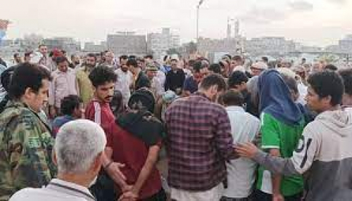 تشييع جثمان المناضل (عبدالله مطلق الحالمي)