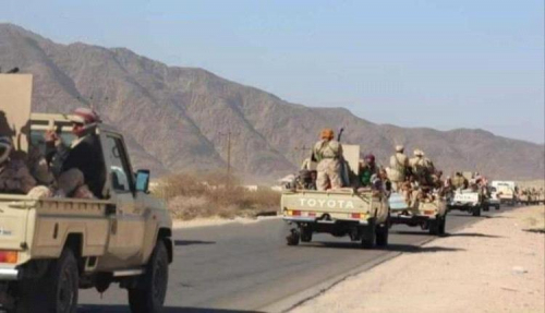 قوات دفاع شبوة تكسر هجوما لمليشيا الحوثي باتجاه مرخة العليا