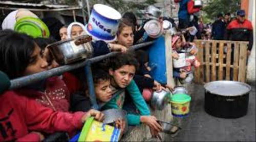 بدء مجاعة في غزة بسبب العدوان الإسرائيلي