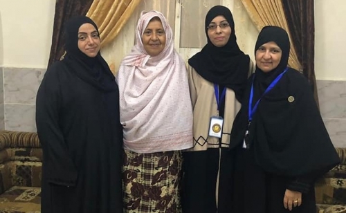 ختاماً لشهر المرأة وعيد الأم .. دائرة حقوق الانسان تواسي أمهات الشهداء