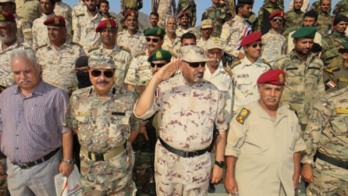 في حفل تخرج اللواء الأول صاعقة "الزُبيدي" يوجه كلمة هامة ويتفقد عدداً من الوحدات العسكرية 