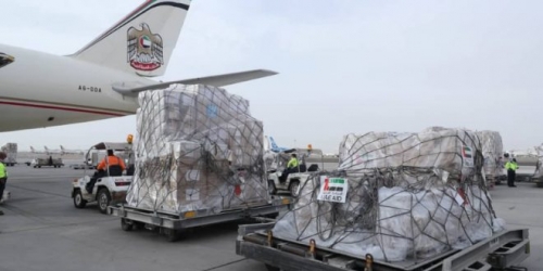 الإمارات ترسل طائرة مساعدات إلى إثيوبيا لدعمها في مكافحة فيروس كورونا