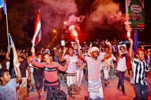 مسيرات حاشدة في ساحل حضرموت تأييداً لقرارات الانتقالي إدارة الجنوب