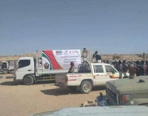 هلال الإمارات يواصل إغاثة الأسر المُحتاجة في #شبوة 