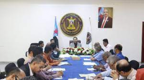 برئاسة الكاف امانة الانتقالي تناقش مستجدات الشأن الجنوب