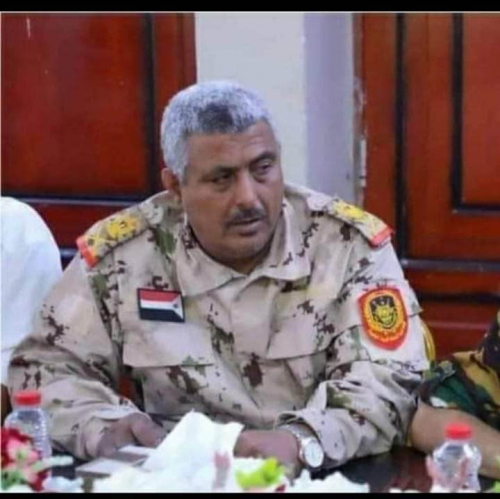 لملس يعزي بوفاة اللواء صالح السيد