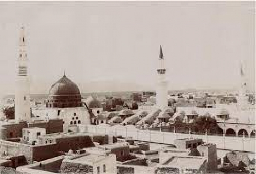 الصاعقة التي أحرقت المسجد النبوي.!!