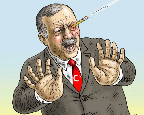 وبدأَ إسدالُ الستارةِ على مسرحيةِ أردوغانْ المتأسلمةِ. 