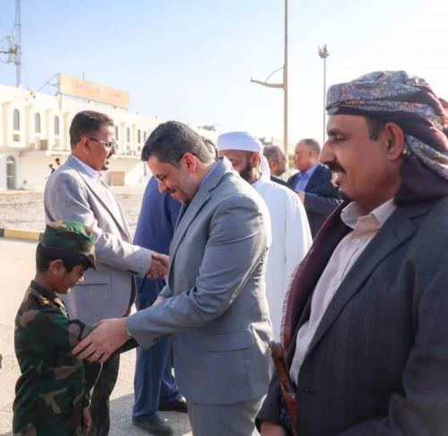زيارة بن مبارك إلى المكلا لإقتسام أراضي الخور والطريق الدائري الجديد