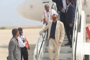 عاجل: وصول اللواء أحمد بن بريك إلى المكلا