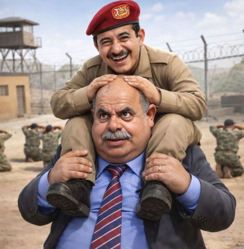 جندي غازي يمني يروع أسرة حضرمية وسط السوق بالسلاح.. فوضى وانتهاك همجي بلا ضمير (توثيق)