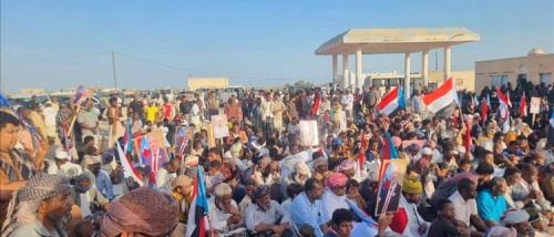 استجابة لدعوة الانتقالي.. مسيرة حاشدة في المهرة تضامنًا مع أبناء حضرموت (بيان)