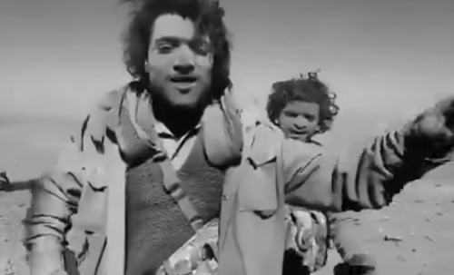 مقاتل حوثي من الجوف يهدد بن حبريش: سنغسل غبارنا من بترول حضرموت (صور)