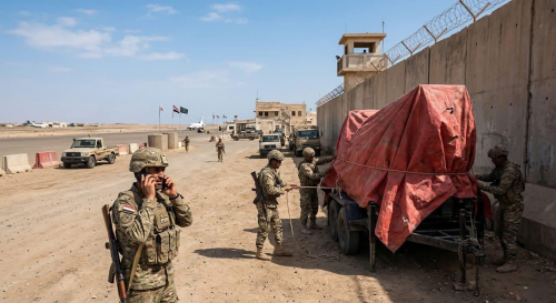 مليشيات الطوارئ في مطار الريان تُبيع معدّة حفر تابعة لشركة التميمي في حضرموت