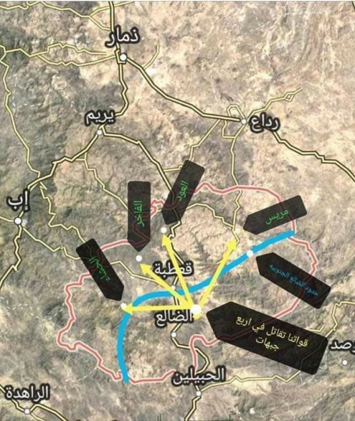 مجموعة الازمات الدولية: الحرب بحدود الضالع مرتبطة باستقلال الجنوب وتدور بين قوات الانتقالي والحوثيين 