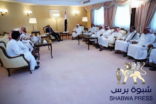 الشرعية تستدعي مشايخ وادي حضرموت بصورة عاجلة بعد عزم #الإنتقالي تحرير الوادي 