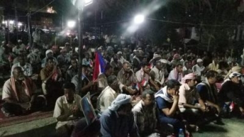 حضرموت الوادي .. مهرجان جماهيري في تريم احتفالا بإعلان الانتقالي