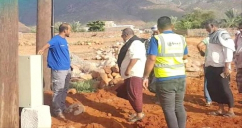 بتمويل اماراتي .. انتهاء ربط منطقة "كدحة" بمحطة الشيخ زايد1 الكهربائية بسقطرى