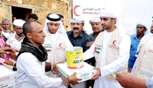 الامارات تضرب أروع الأمثلة في العمل الإنساني 