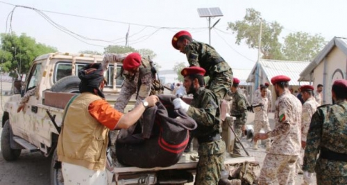 مستشفيات لودر ومودية تكتظ بقتلى وجرحى مليشيا الإخوان 